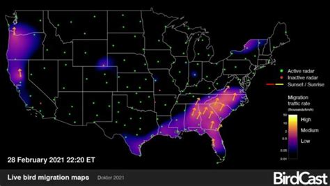 Rose Breasted Grosbeak Migration Map 2021 - Long Dark Ravine Map