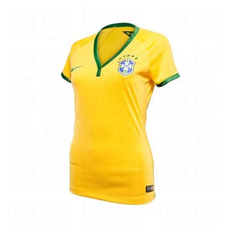 Womens Brazil Home Stadium Soccer Jersey | Soccer outfits, Soccer gear ...