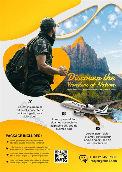 Travel Flyer Design Template | PSD Free Download - Pikbest