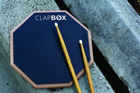 Clapbox Drum Practice Pad - 12 inches, Black (Practice pad only) - Buy Online in UAE. | Musical ...