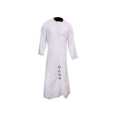 Shop Men's Traditional Kanzu 40% Silk - White | Jumia Uganda