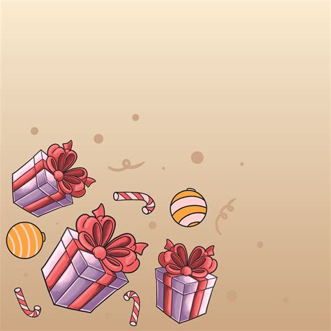 Happy Christmas Presents Background Colorful 3725873 Vector Art at Vecteezy