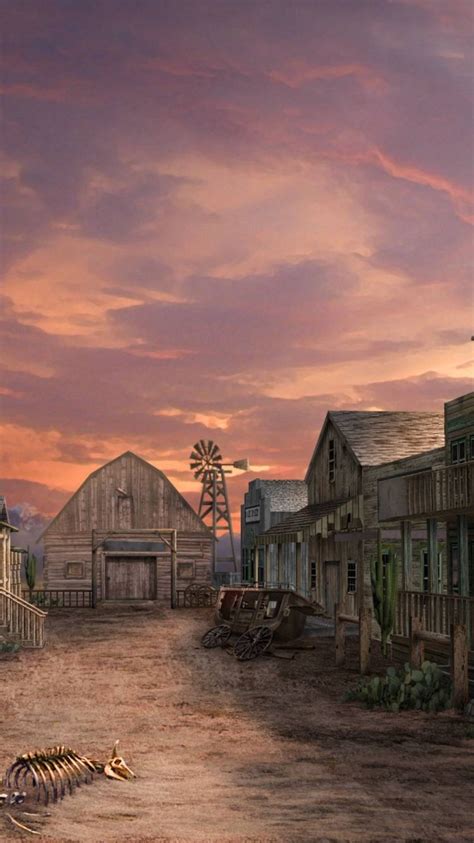 Western Town Wallpaper