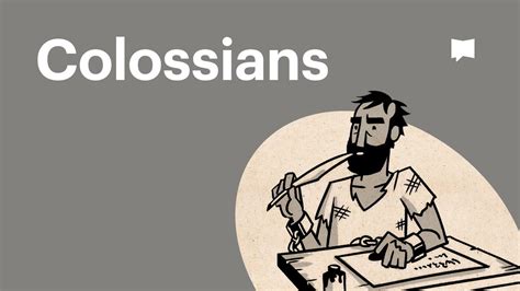 Overview: Colossians - Colossians 1:15 - Bible Portal