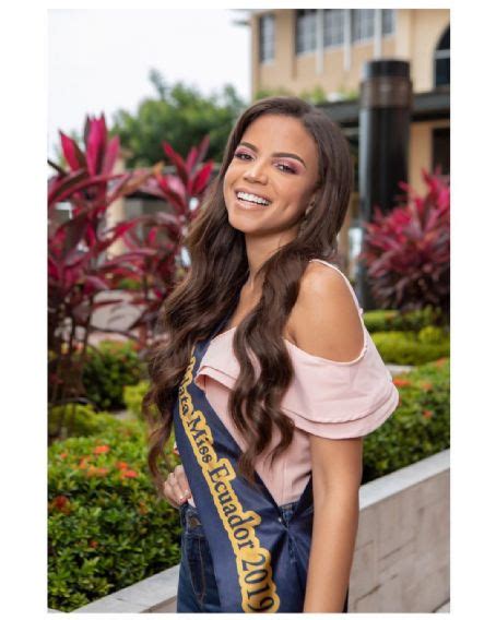 Andreina Gonzalez- Miss Ecuador 2019- Official Contestants' Photos ...