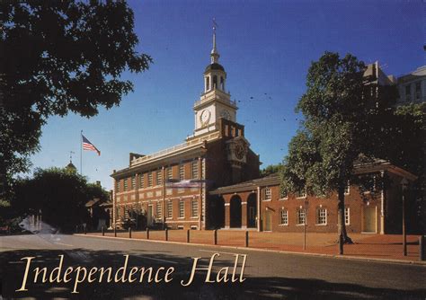 Jazz Stamps: Postcard # 31 : Independence Hall [UNESCO]