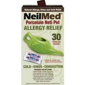 NeilMed Porcelain Neti Pot Allergy Relief