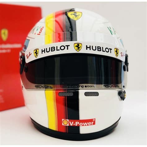 2018 Sebastian Vettel 1/2 scale mini helmet - FormulaSports