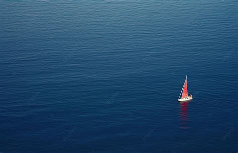 A White Sailboat In White Ocean Water Background, Daytime, Sea, Outdoor ...