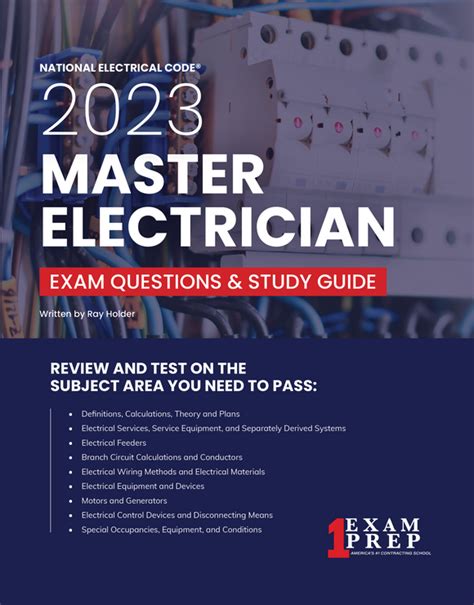 2023 Master Electrician Exam Questions and Study Guide [Book]