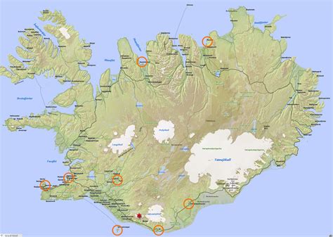 Husavik Iceland Map