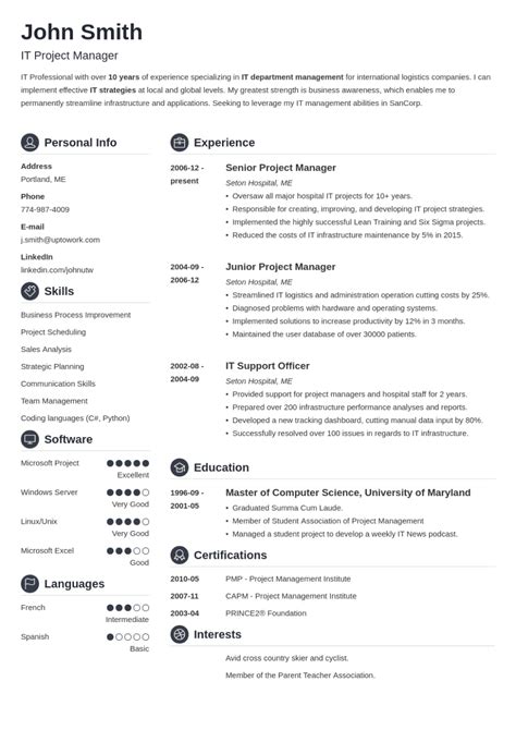 20+ Professional Resume Templates for Any Job [Download]