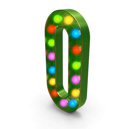 Christmas LED Garland Letter A 3D, Incl. alphabet & font - Envato Elements