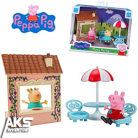 Peppa Pig Pizza Party Playtime Set Young Girls Gift New | #2027265081