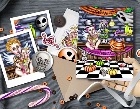 Halloween Party Clipart on Behance