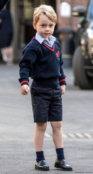 Prince George's first day at school