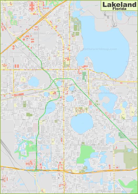 Lakeland Fl Map - Photos