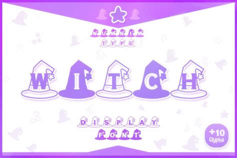 Halloween Witch Display font |Halloween font decorate craft