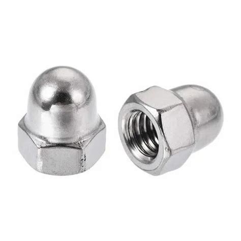 Stainless Steel Dome Nut, Size: M3 at Rs 0.65/piece in Vadodara | ID ...