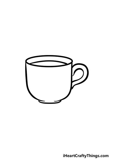 Cup Drawing - How To Draw A Cup Step By Step