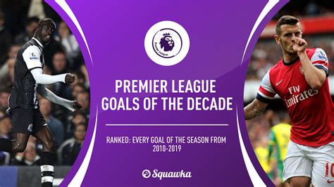 Premier League Goals of the Season: Ranking 2010-2019 goals | Squawka