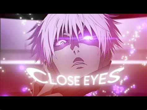 Close eyes | "GOJO SATORU🗿" Jujutsu kaisen shibuya arc" {EDIT/AMV ...