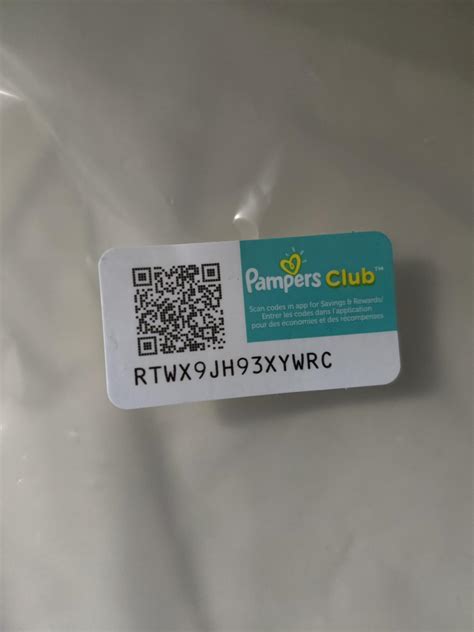 Pampers rewards code : r/SingleUseCodes