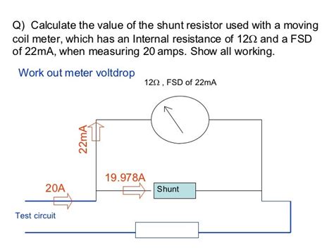 Meter Shunt (Ammeter)