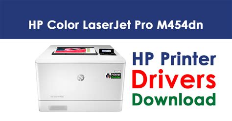 HP Color LaserJet Pro M454dn Printer Driver Free Download