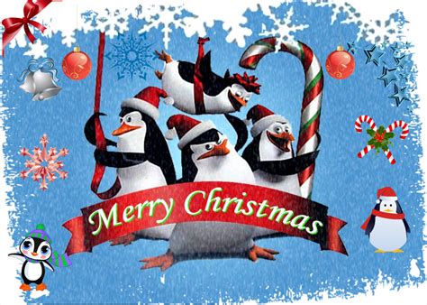 Penguins at Christmas!! - Penguins of Madagascar Fan Art (35581067) - Fanpop