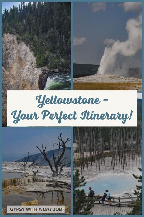 Yellowstone Trip Planner - Planning a Yellowstone Itinerary ...