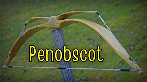 Making a Penobscot Double Bow - YouTube