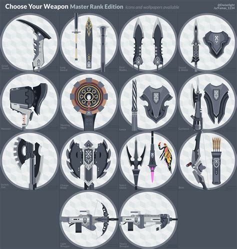 Choose Your Weapon: Master Rank Edition Completed! Icons and wallpapers ...