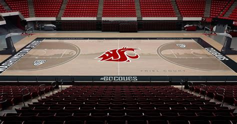 WSU unveils redesigned basketball court in Beasley Coliseum - CougCenter