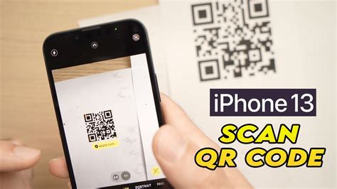 iPhone 13's: How to Scan QR Codes w/ QR Code Scanner / Reader | วิธี ...