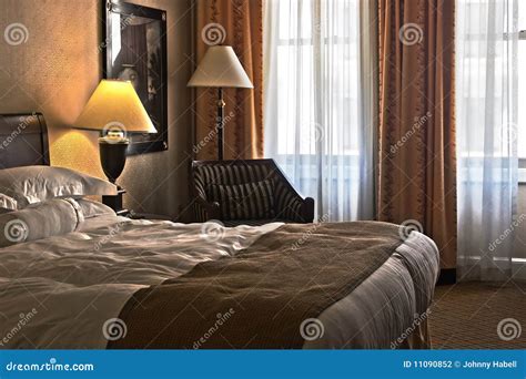 Comfort Hotel Room stock photo. Image of leisure, modern - 11090852