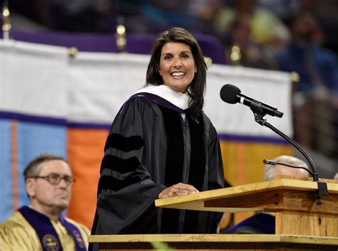 Nikki Haley tells graduates to be grateful they live in US - Breitbart