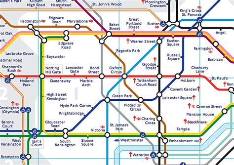 Underground Map Kings Cross To Paddington