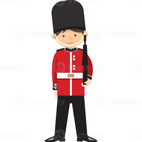 Boy in British Army england national costume 19022687 PNG