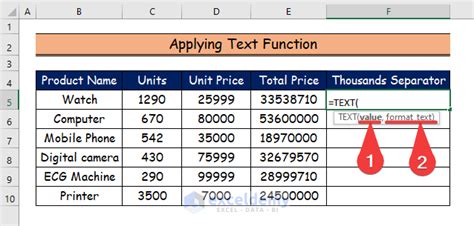 How to Add the Thousands Separator to an Excel Formula - ExcelDemy