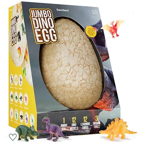 40% 0ff Jumbo Dino Egg Easter Activity – Raining Deals