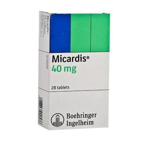 Micardis 40 Mg Tablets Ingredients: Telmisartan at Best Price in Vadodara | Apothecon ...