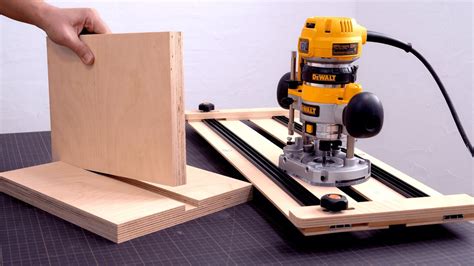 Make a Router Guide JIG - YouTube