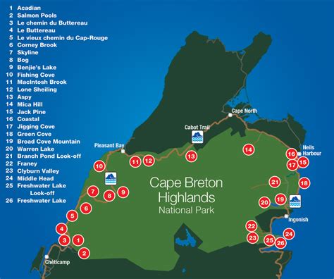 Hiking - Cape Breton Highlands National Park | Cape breton, Hiking trail maps, Canadian road trip