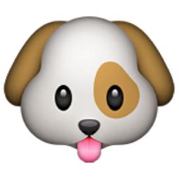 🐶 Dog Face Emoji (U+1F436/U+E052)