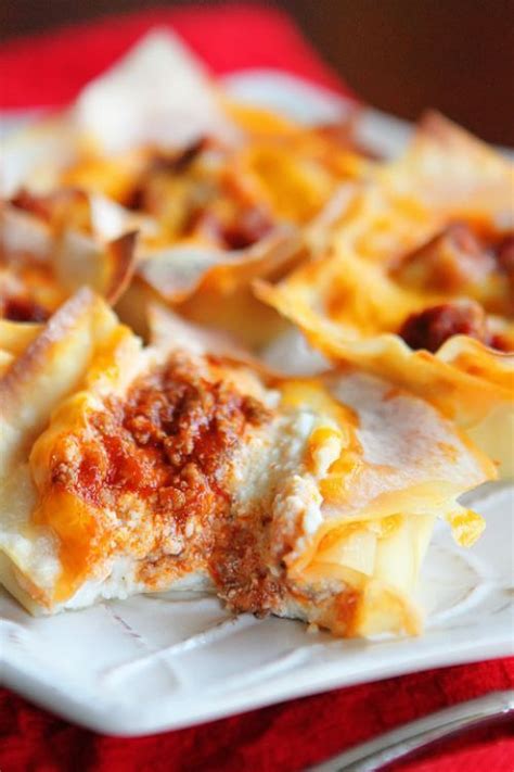 Mini Lasagna Cups Recipe | Recipes, Food, Lasagna cups