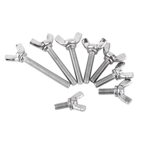 5Pcs/set M5 304 Stainless Steel Wing Screws Y Type Screw Bolts Fastener ...