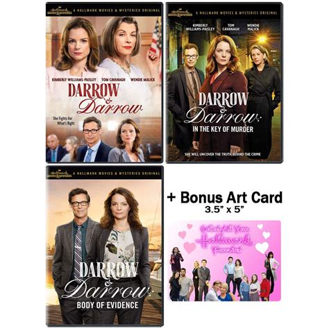 Amazon.com: Hallmark Movies & Mysteries Collection: Darrow & Darrow - 3 Film DVD Bundle : Movies ...