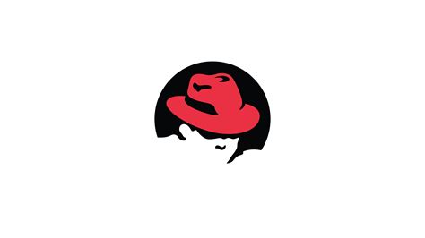 Wallpaper : red, hat, logo, cartoon, moustache, Red Hat, Red Hat Enterprise Linux, brand, RHEL ...