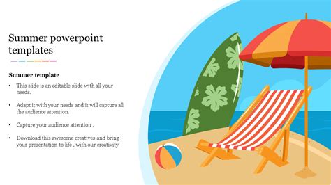 Summer Themed Powerpoint Templates Free